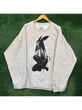 Ariana Grande Dangerous Woman Bunny Crewneck Sweater Size XXXL
